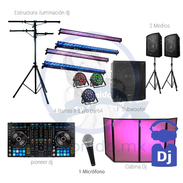 audio e iluminacion para fiestas